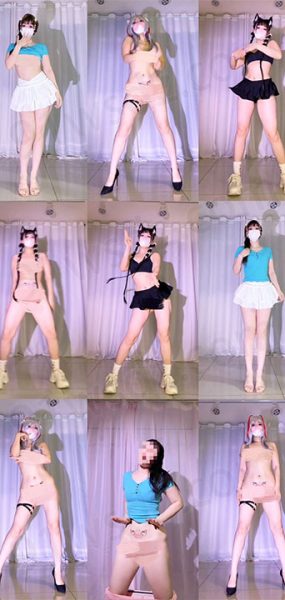 TT|婉婉晴晴哒 推特白虎双马尾4月顶级VIP动感骚舞 5V