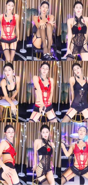 乐嗨|茴香 情趣内衣直播热舞合集 5V/1.37G