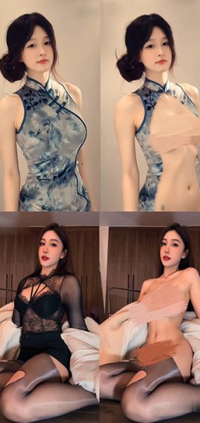 抖音|小白菜晚上好/一只77 经典AI热舞参照版 2V/1.66G