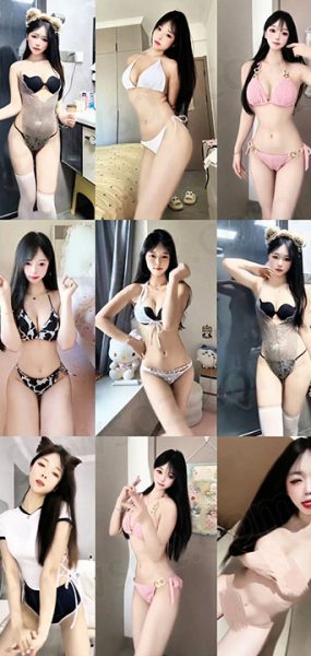 抖音 小小叮当 一四⑧万粉网红萌妹子尺度福利 7V/0.3G