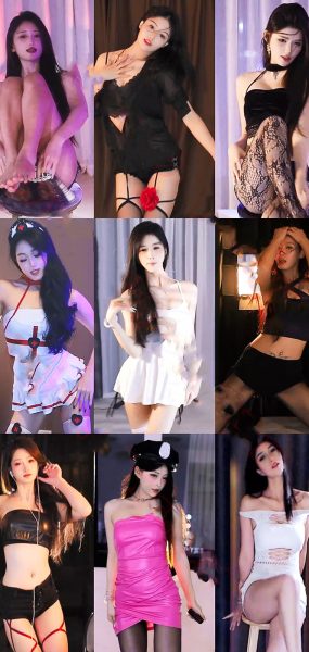 虎牙 大刀杯11月海选 众多美女直播性感热舞比拼 11V/1.03G