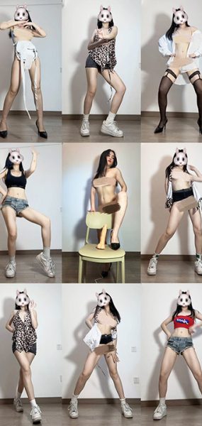 TT新秀蚊子 西西团队专业动感L舞 16V 1G