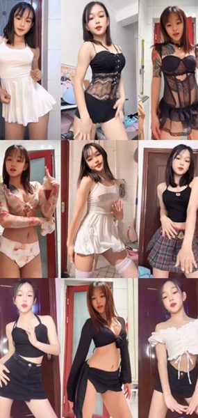 快手|小困鱼(蒙佳怡) 超嫩舞蹈主播 性感热舞定制 13V