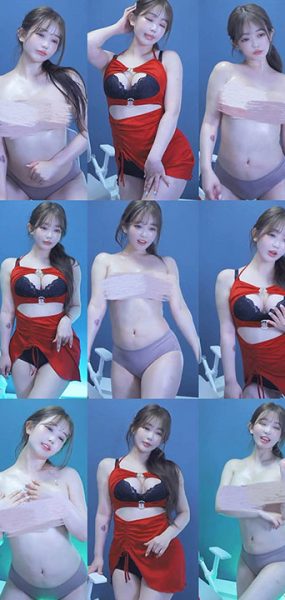 网红主播 jw9706061 韩国高颜主播粉丝房抖胸热舞直播精选 13V/2.85G