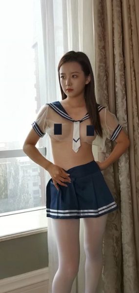 PANS新人模特英英最新直播回放+绳艺 透点穴2v-2.15G