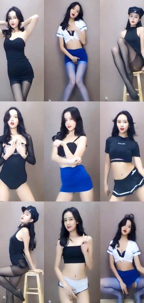 CC|Alice 朴惠恩 土豪定制 黑丝制服热舞 2V