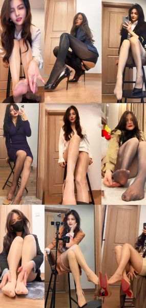 抖音|NingYu 中俄混血丝足美腿私拍合集 24V