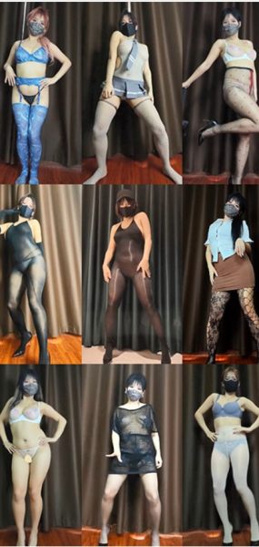 KS|晒梨女王 极品御姐 内衣制服抖胸热舞 23V