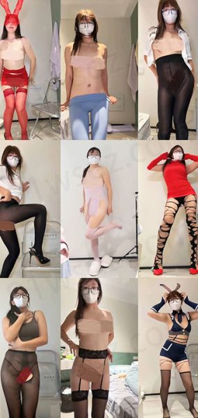 抖音 母单花 眼镜妹多情趣服装诱惑脱衣骚舞私拍 19V/2.06G