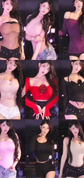 斗鱼|Minana 大摆锤 抖胸舞等热舞合集 46V/5.78G