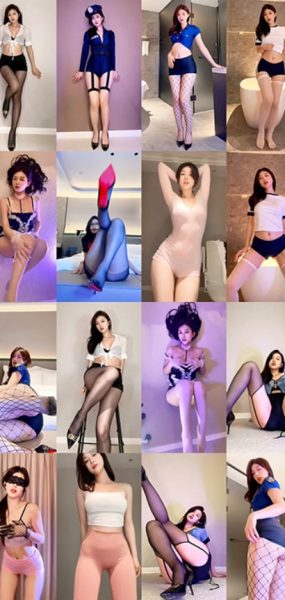 快手|大乔不可 极品女神丝袜诱惑密码房热舞 11部/1.04G