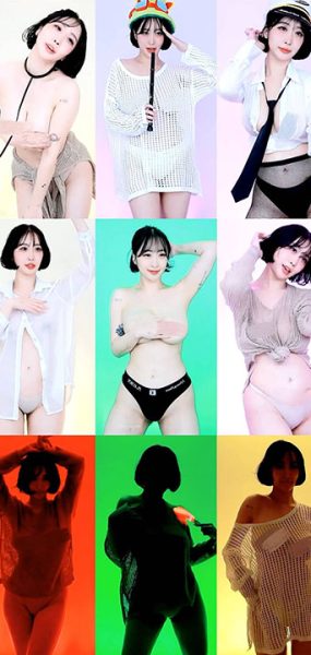 网红主播 yso1004 韩国高颜值主播抖胸热舞 16V/2.86G