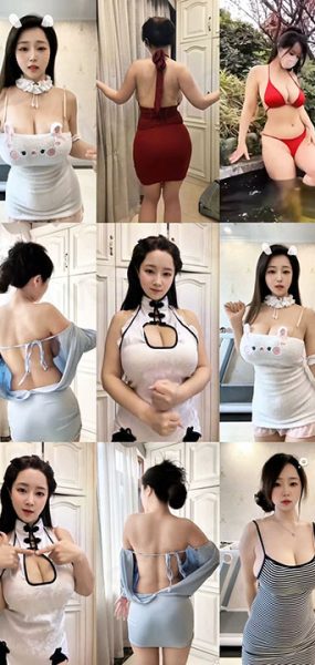 抖音 成都朵朵 80万粉丝网红主播H杯巨乳真空诱惑 6V