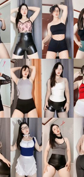 快手|萍萍 性感抖臀摇臀热舞合集 13V/1.31G