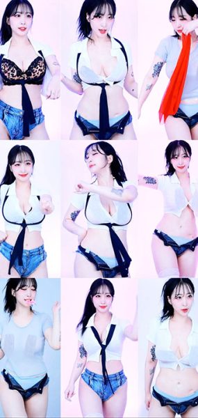 网红主播 yso1004 韩国高颜值主播抖胸影子舞 2# 34V/7.57G