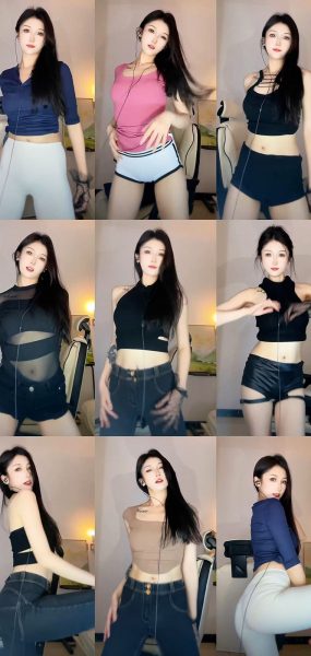 快手|菜菜 颜值主播摇臀热舞合集 13V/1.63G