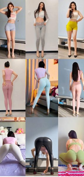 KS|妍妹 (舞出精彩屯妹) 瑜伽裤热裤热舞 27V