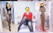 抖音 甜心少妇 肥臀丝袜少妇油亮丝袜诱惑 10V