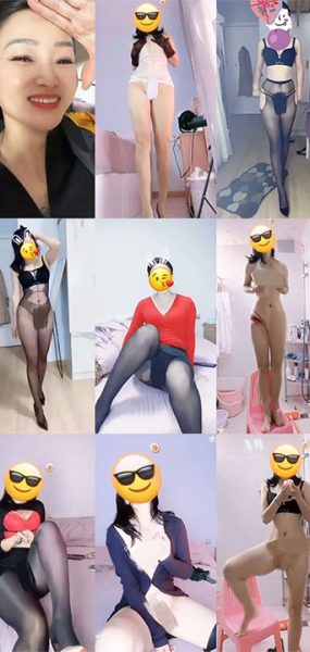 抖音 甜心少妇 肥臀丝袜少妇油亮丝袜诱惑 10V