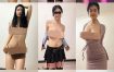 抖音 鱼总 大乳甜妹骚舞展示 7V/0.3G