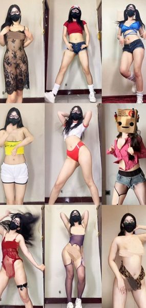 推特 迷鹿 舞姬抖音风反差顶臀起飞6月会员骚舞2# 20V/0.5G