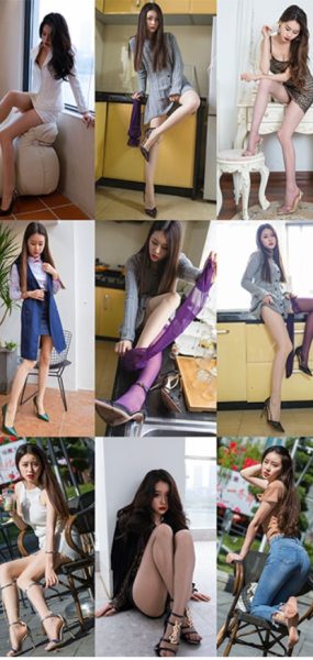 WMQ|Sia不吃鱼 微密圈极品丝足私房街拍VIP福利视图 3V+925P（视图太多，不一一截图）