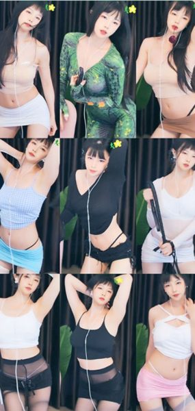 CC|黎小胖 劲爆性感摇摆热舞合集 33V/2.74G